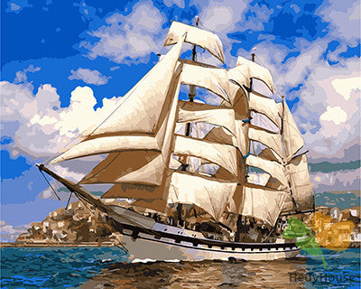Seascape Paint By Numbers Kits UK GX27156