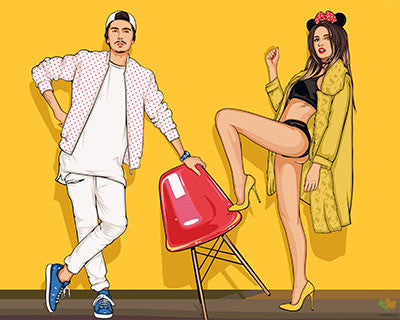 Love Paint By Numbers Kits UK GX27286