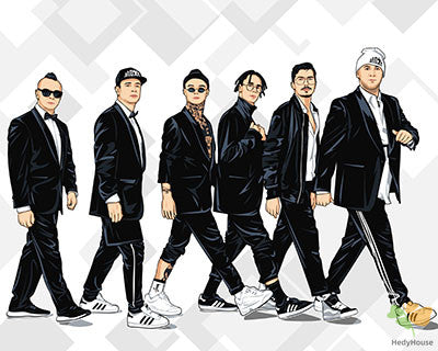 Portrait Paint By Numbers Kits UK GX27287