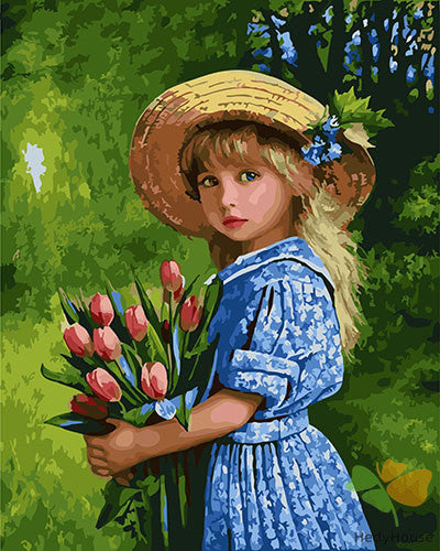 Portrait Paint By Numbers Kits UK GX27292