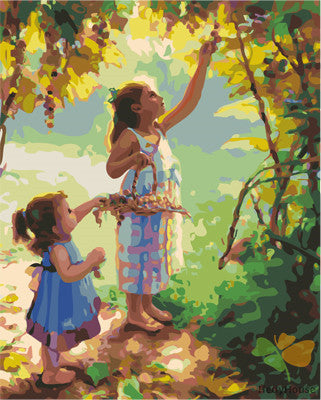 Portrait Paint By Numbers Kits UK GX27432