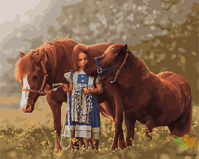 Animal Paint By Numbers Kits UK GX27455