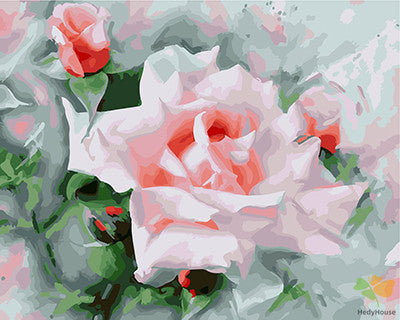 Flower Paint By Numbers Kits UK GX27464