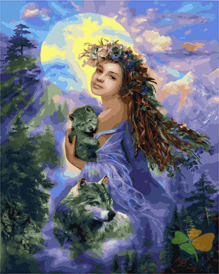 Portrait Paint By Numbers Kits UK GX27567