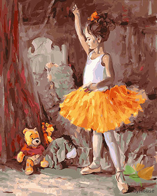 Portrait Paint By Numbers Kits UK GX27618