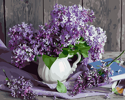 Flower Paint By Numbers Kits UK GX27674