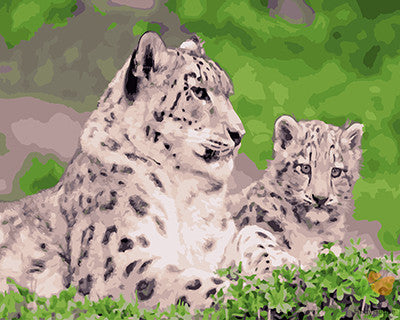 Animal Paint By Numbers Kits UK GX27698