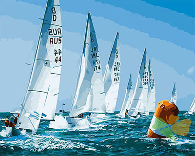 Seascape Paint By Numbers Kits UK GX27738