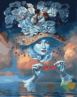 Portrait Paint By Numbers Kits UK GX27779