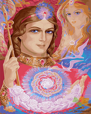 Portrait Paint By Numbers Kits UK GX27798