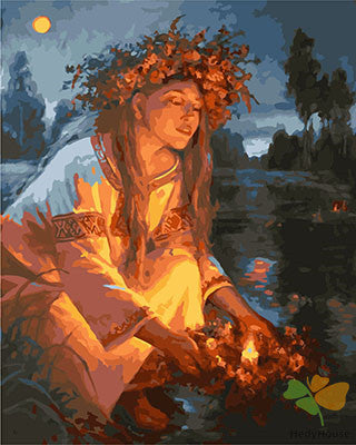 Portrait Paint By Numbers Kits UK GX27818