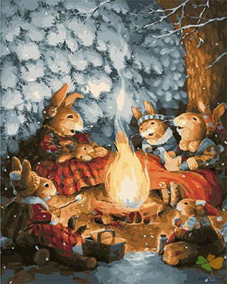 Cartoon Paint By Numbers Kits UK GX27828