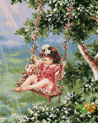 Portrait Paint By Numbers Kits UK GX27927