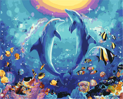 Animal Paint By Numbers Kits UK GX28011