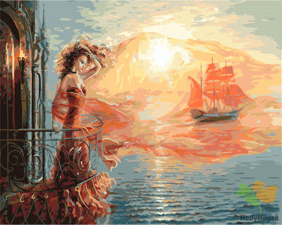 Portrait Paint By Numbers Kits UK GX28030