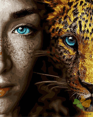 Portrait Paint By Numbers Kits UK GX28049