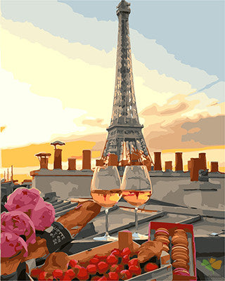 City Paint By Numbers Kits UK GX28051