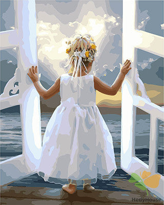 Portrait Paint By Numbers Kits UK GX28091