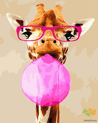 Animal Paint By Numbers Kits UK GX28096