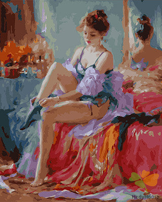 Portrait Paint By Numbers Kits UK GX28100