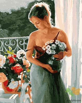 Portrait Paint By Numbers Kits UK GX28103