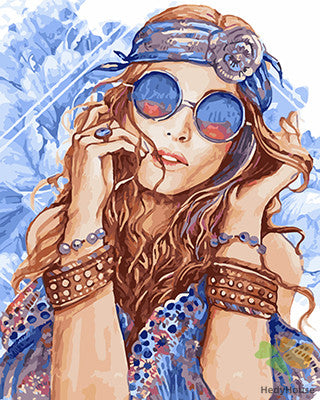 Portrait Paint By Numbers Kits UK GX28125