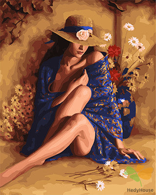 Portrait Paint By Numbers Kits UK GX28166