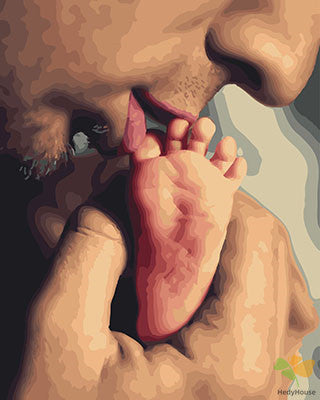 Portrait Paint By Numbers Kits UK GX28203