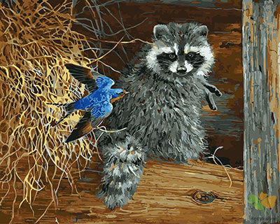 Animal Paint By Numbers Kits UK GX28223