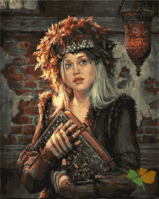 Portrait Paint By Numbers Kits UK GX28268