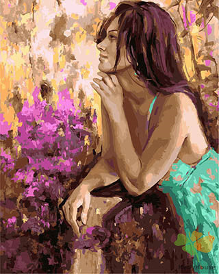 Portrait Paint By Numbers Kits UK GX28274