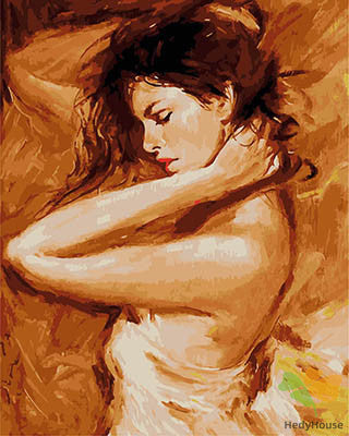 Portrait Paint By Numbers Kits UK GX28296