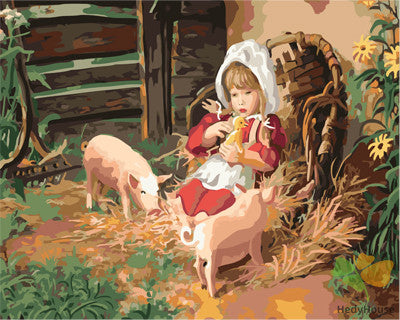 Portrait Paint By Numbers Kits UK GX28353