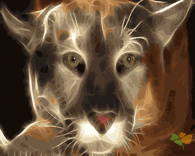 Animal Paint By Numbers Kits UK GX28361