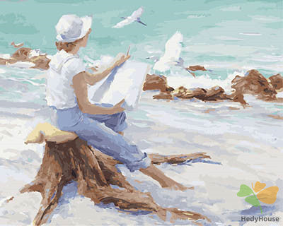 Portrait Paint By Numbers Kits UK GX28383