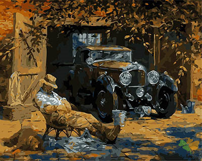 Portrait Paint By Numbers Kits UK GX28405