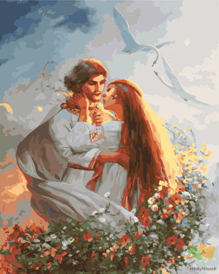 Portrait Paint By Numbers Kits UK GX28497