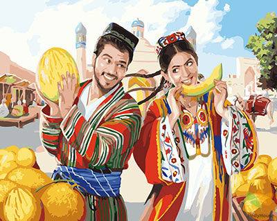 Portrait Paint By Numbers Kits UK GX28511