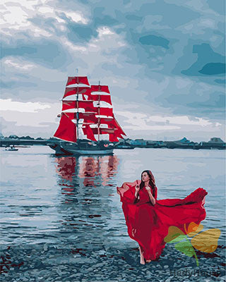 Seascape Paint By Numbers Kits UK GX28648