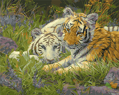 Animal Paint By Numbers Kits UK GX28698