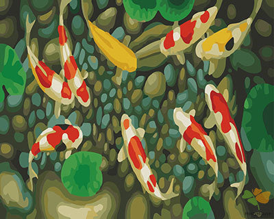 Animal Paint By Numbers Kits UK GX28764