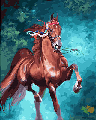 Animal Paint By Numbers Kits UK GX28799