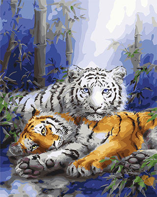 Animal Paint By Numbers Kits UK GX28811