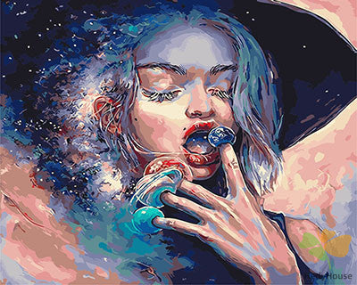 Portrait Paint By Numbers Kits UK GX28887