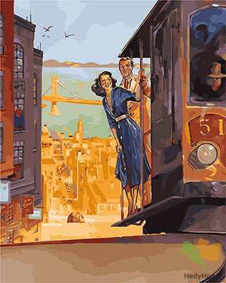 Portrait Paint By Numbers Kits UK GX28908