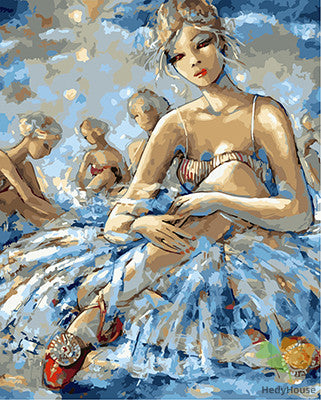 Portrait Paint By Numbers Kits UK GX28932