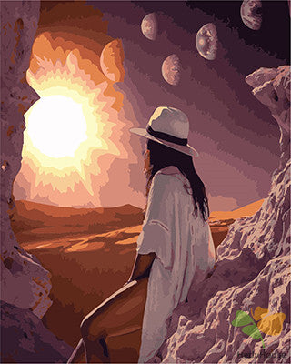 Portrait Paint By Numbers Kits UK GX28950