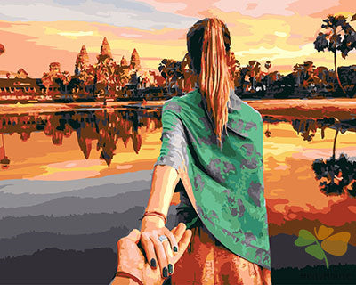 Portrait Paint By Numbers Kits UK GX29063