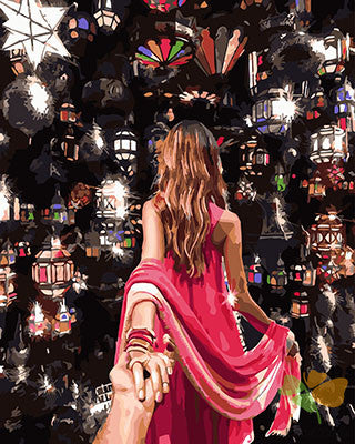 Portrait Paint By Numbers Kits UK GX29072