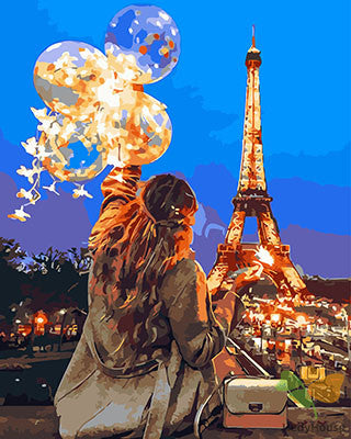 Portrait Paint By Numbers Kits UK GX29073